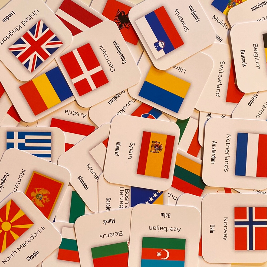 Memory Game - Europe Continent